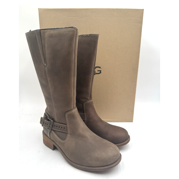 Ugg LANGTON Women's NEW Boot Brown US Size 6.5 Medium (1012510) - Picture 1 of 11